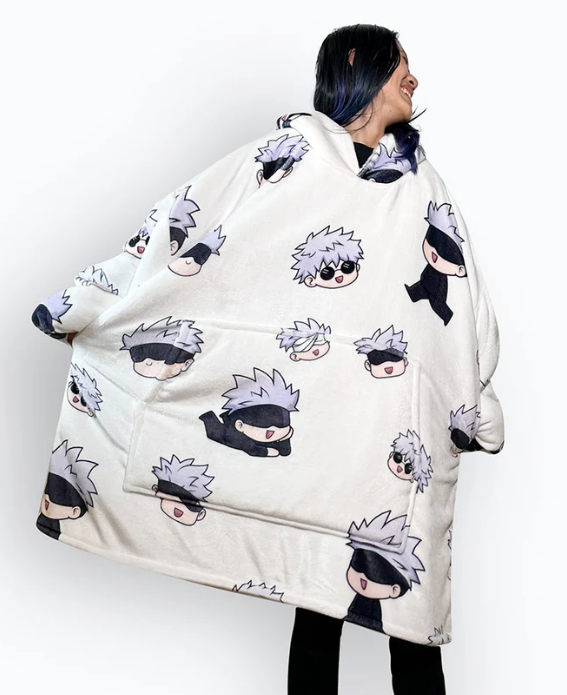 Satoru Gojo Blanket Hoodie