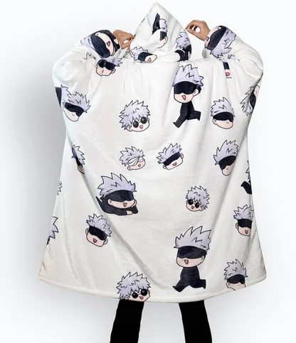 Satoru Gojo Blanket Hoodie