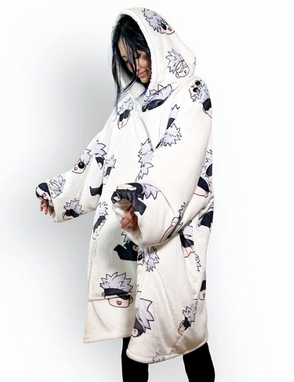 Satoru Gojo Blanket Hoodie