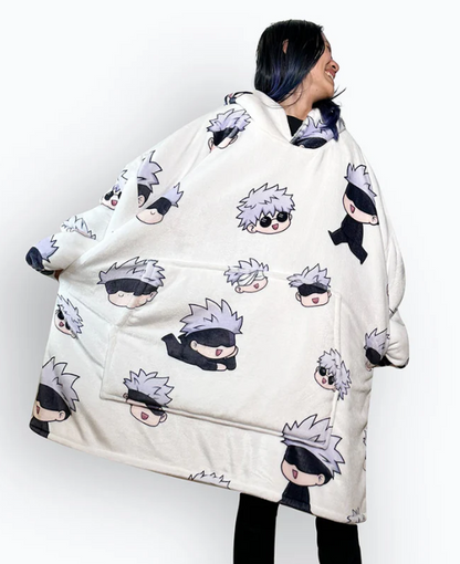 Satoru Gojo Blanket Hoodie