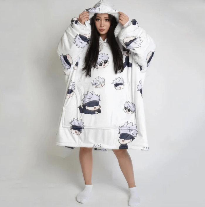 Satoru Gojo Blanket Hoodie